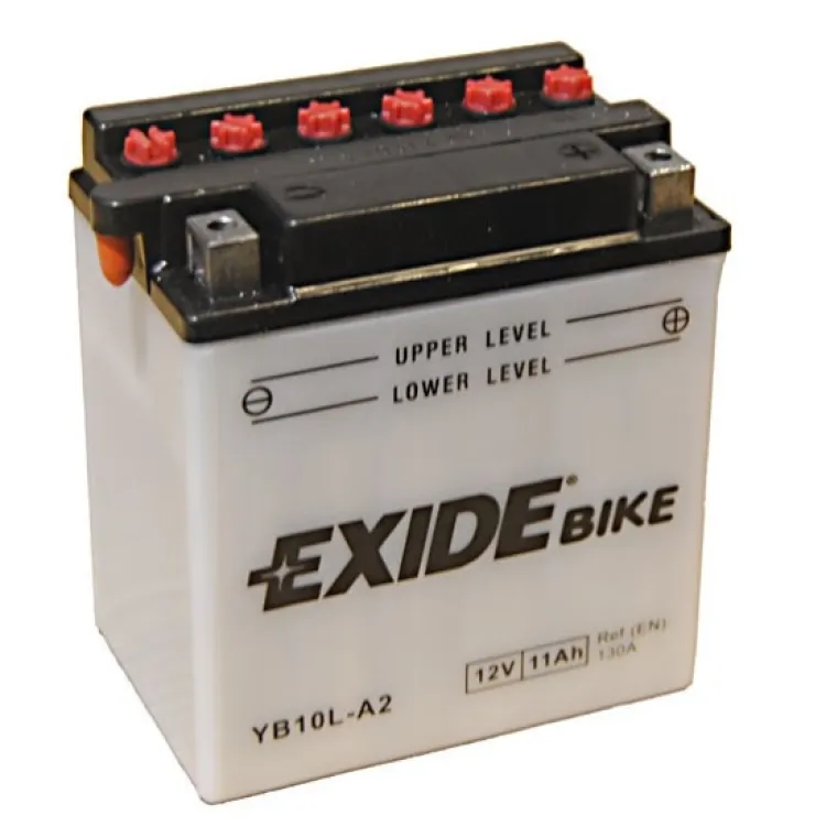 EB10L-A2 12V 11Ah száraz Exide akkumulátor motorkerékpárhoz