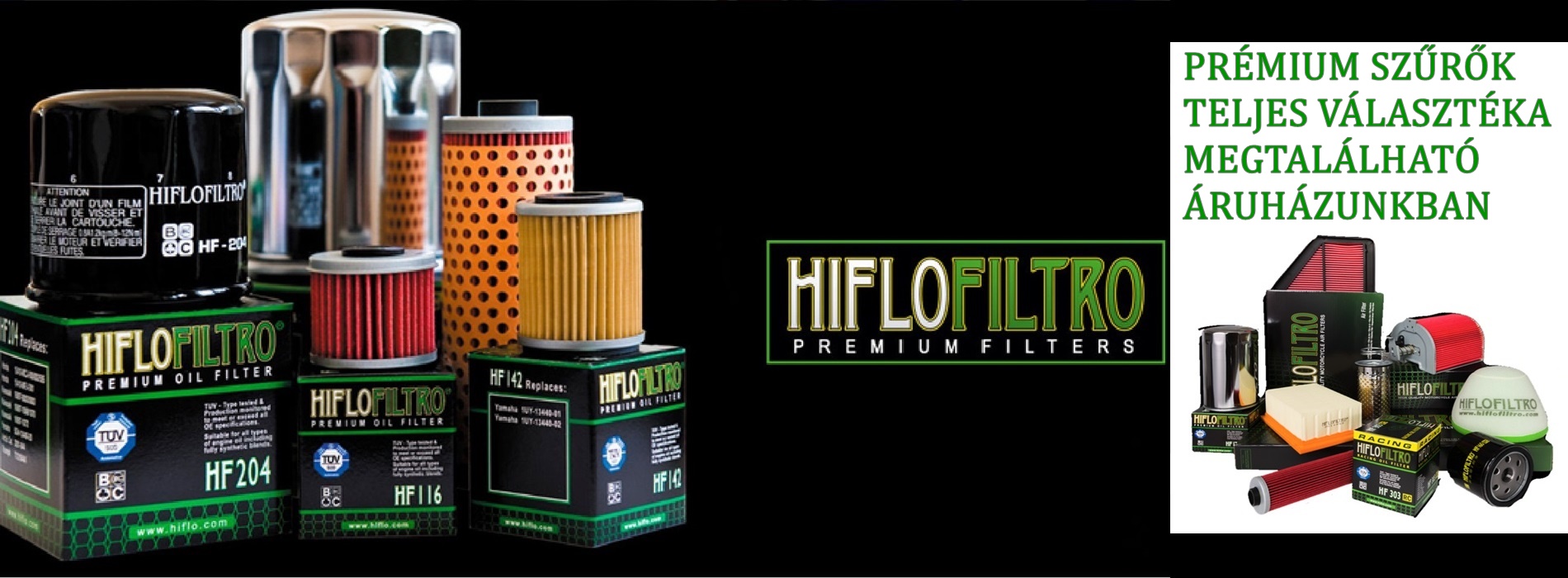 Hiflofiltro laj, levegőszűrőo