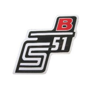 Matrica deknire "B" piros SIMSON S51  Matrica deknire "B" piros SIMSON S51