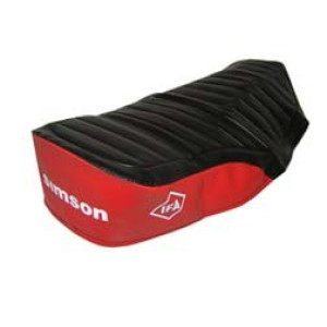 Nyereghuzat ragasztott SIMSON S51 piros-fekete (Ülés)