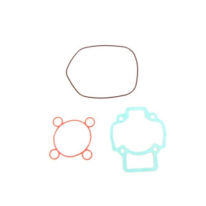 Tömítés készlet GILERA / APRILIA / DERBI / PIAGGIO