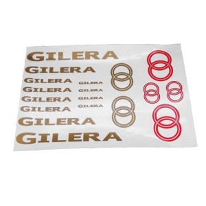 Matrica klt. GILERA ARANY-PIROS 