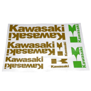 Matrica klt. KAWASAKI arany