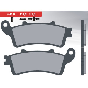 Tárcsafék betét garnitúra HONDA CB,CBR 