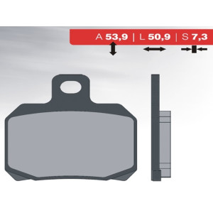 Tárcsafék betét garnitúra APRILIA ETV,RSV 1100