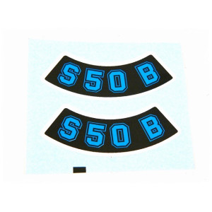 Matrica pár deknire "B" kék SIMSON S50