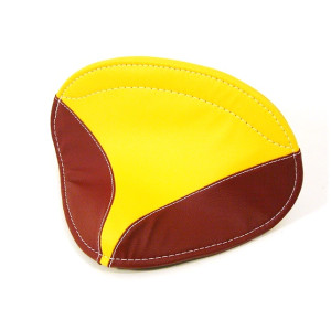 Nyereghuzat sárga-bordó SIMSON SR2 / SR2E (Ülés)