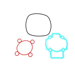 Tömítés készlet PIAGGIO NRG-50 MC2 LC