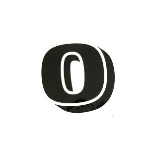 Matrica rajtszám "0"