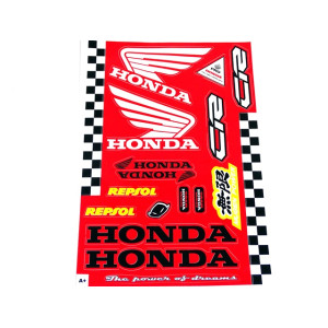 Matrica klt. nagy HONDA  /MAGAS KOPÁSÁLLÓSÁGÚ/ 