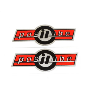 Matrica olajtartályra "POSILUBE" CZ 477-175 pár