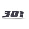 Matrica szerszámdobozra "301" MZ ETZ-301 KANUNI