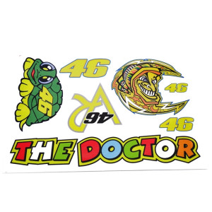 Matrica klt. THE DOCTOR teknős