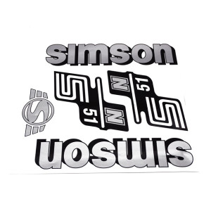 Matrica készlet N51 ezüst SIMSON S51