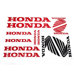 Matrica klt. piros HONDA