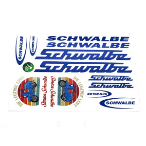 Matrica készlet kék SIMSON SCHWALBE KR51/1