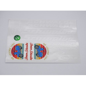 Matrica készlet fehér SIMSON SCHWALBE KR51/1