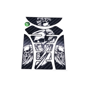 Matrica tankpad  KOPONYA ezüst