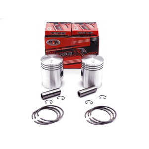 Dugattyú 58.75 Garnitúra pár JAWA 638-350 12V-oshoz