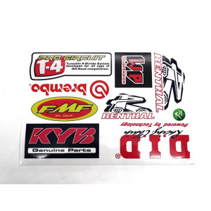 Matrica készlet D.I.D. BREMBO KICSI