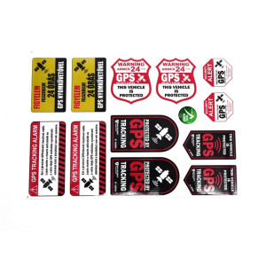 Matrica készlet GPS (kicsi)