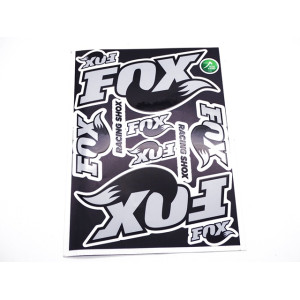 Matrica készlet FOX /EZÜST/ RACING 