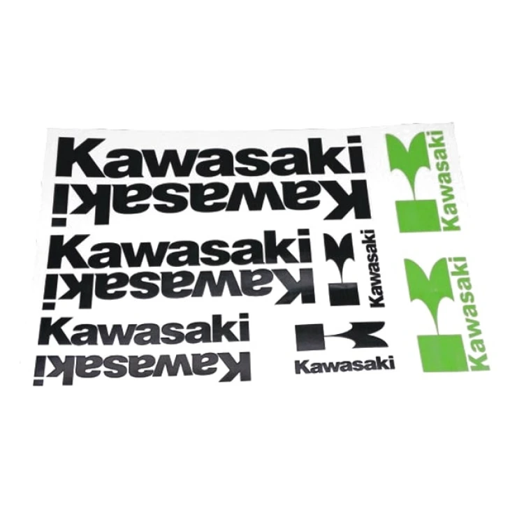 Matrica klt. KAWASAKI fekete