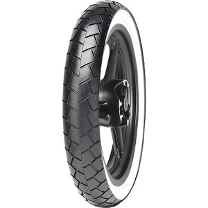 2 1/2-17 (2,50-17) MC11 TL/TT 43J fehér oldalú Mitas moped gumi