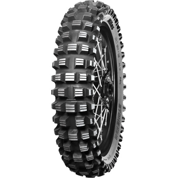 Mitas Stone King 120/90-19 TT 66N M+S hátsó cross gumi mintázat