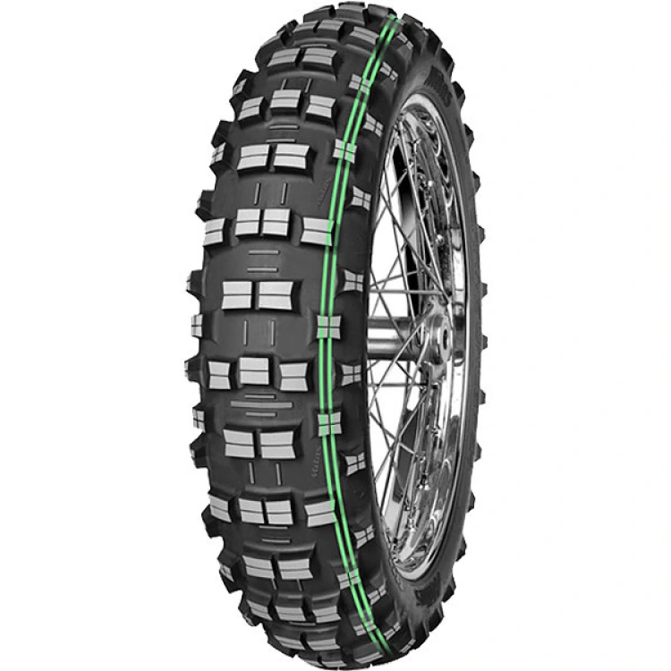 140/80-18 Terra Force-EF Super Soft Extrem TT 70M Mitas FIM-Enduro gumi (dupla zöld)