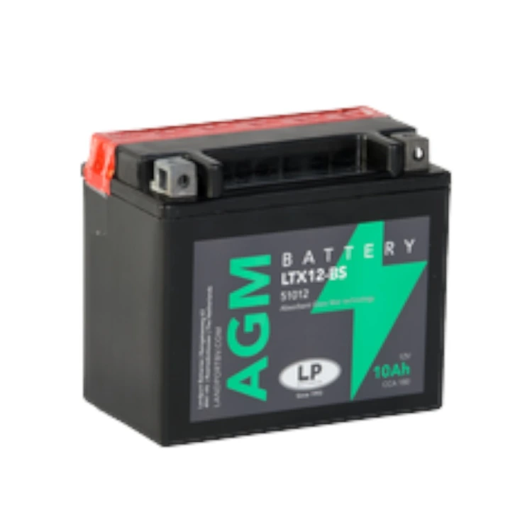LTX12-BS 12V 10Ah AGM Landport akkumulátor motorkerékpárhoz