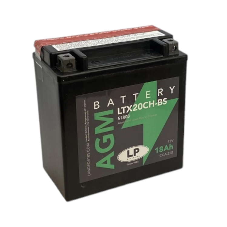 LTX20CH-BS 12V 18Ah AGM Landport akkumulátor motorkerékpárhoz és jetskihez