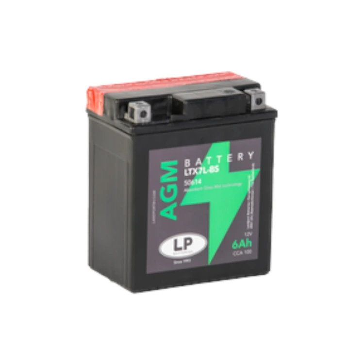 LTX7L-BS 12V 6Ah AGM Landport akkumulátor robogóhoz