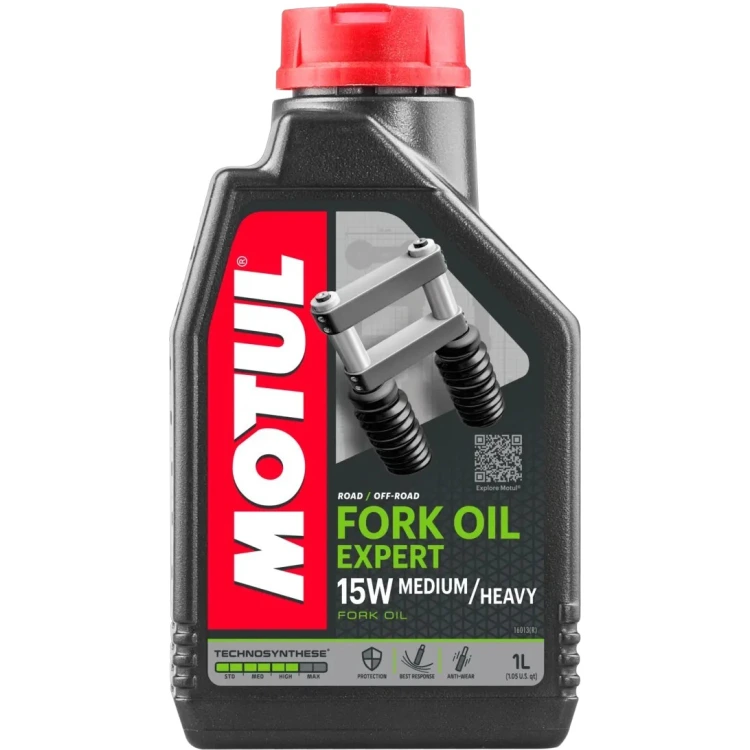 Motul Fork Oil Expert Medium Heavy 15W villa olaj