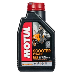 Motul Scooter Power 2T motorkerékpár olaj 1L