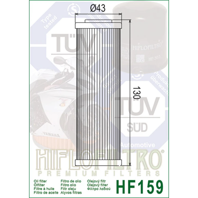 HF 159 Olajszűrő / HIFLOFILTRO /