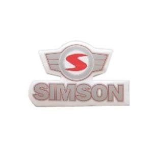 Matrica burkolatra piros-ezüst SIMSON 