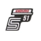 Matrica deknire piros ENDURO SIMSON