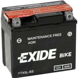 Akkumulátor ETX5L-BS (12V 4Ah) AGM Exide