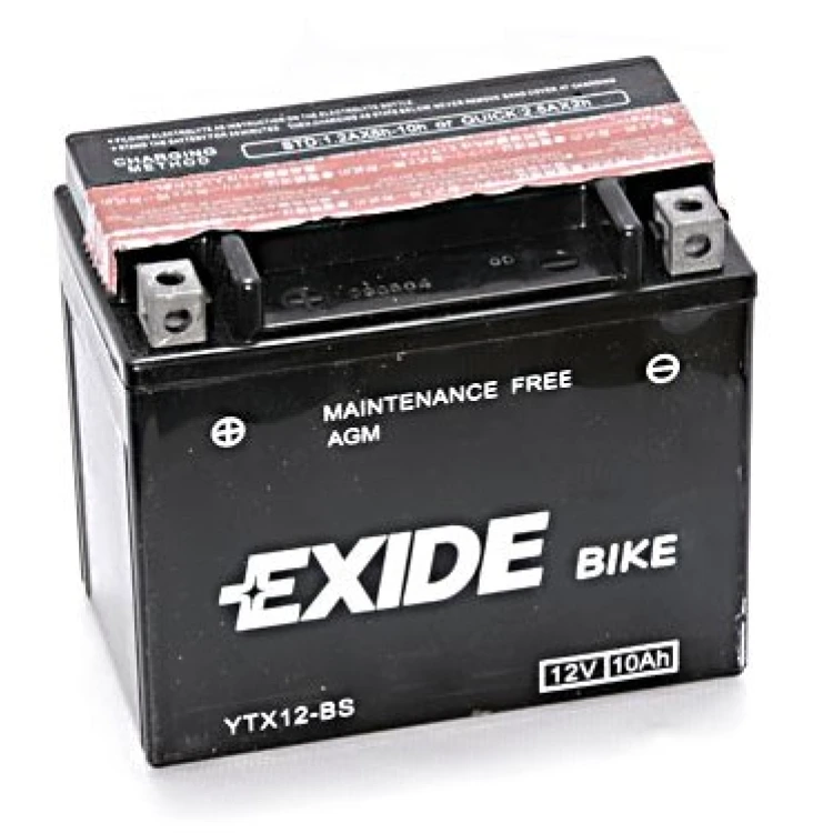 ETX12-BS 12V 10Ah AGM Exide motor akkumulátor