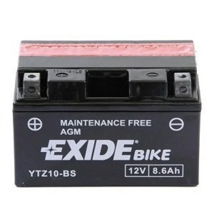 ETZ10-BS 12V 8,6Ah AGM Exide motor akkumulátor