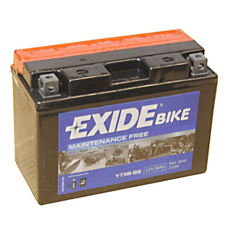 ET9B-BS 12V 8Ah AGM Exide motor akkumulátor