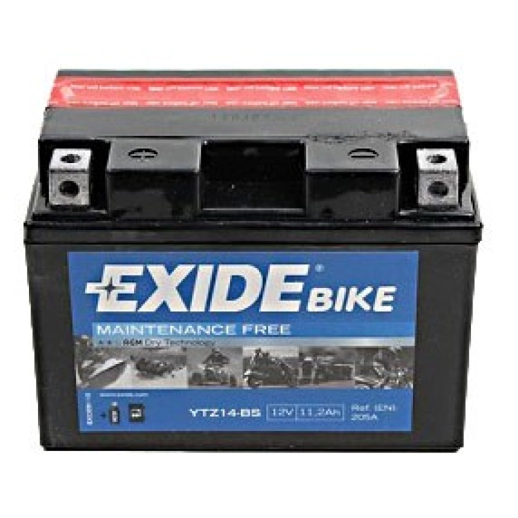 ETZ14-BS 12V 11,2Ah AGM Exide motor akkumulátor
