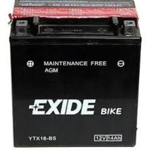 Akkumulátor ETX16-BS (12V 14Ah) AGM Exide