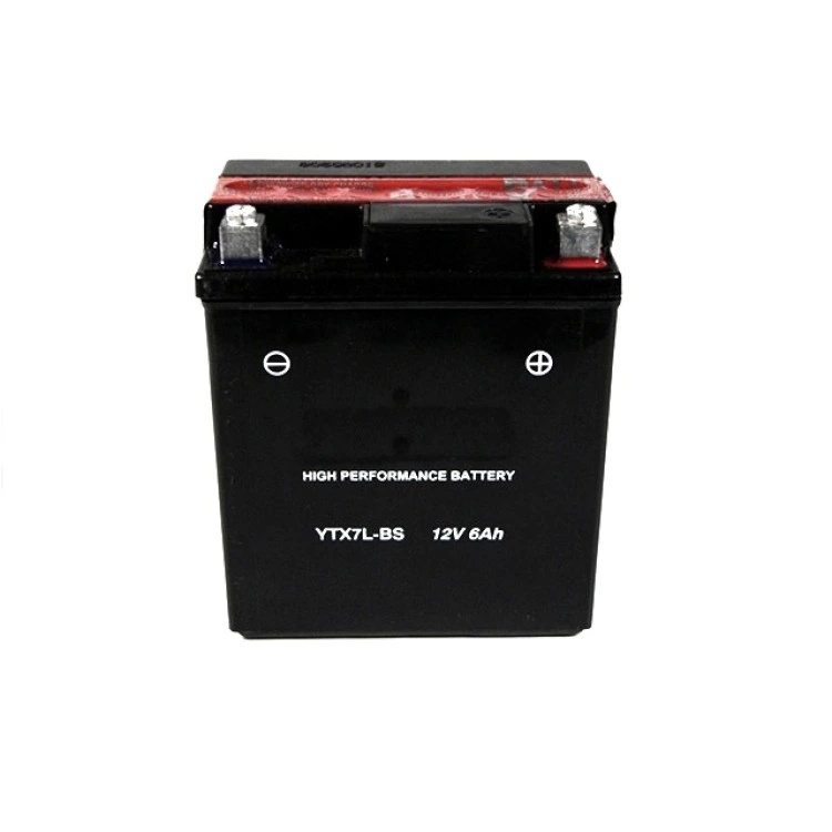 YTX7L-BS 12V 7Ah zárt akkumulátor robogóhoz és motorkerékpárhoz