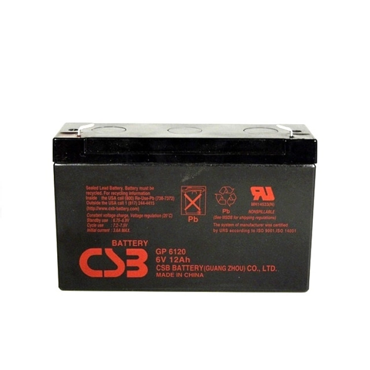 Akkumulátor 6V 12Ah zselés elektromos