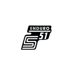 Matrica deknire ezüst ENDURO SIMSON