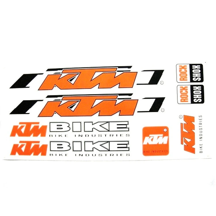 Matrica klt. KTM narancs kicsi