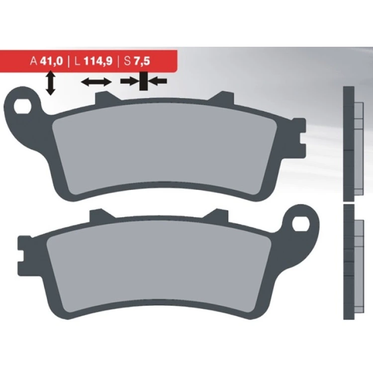 Tárcsafék betét garnitúra HONDA CB,CBR