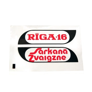 Matrica benzintankra /PÁR/ RIGA 16